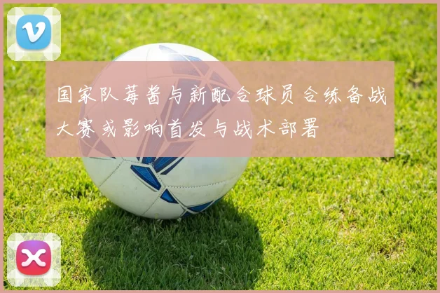 国家队莓酱与新配合球员合练备战大赛或影响首发与战术部署